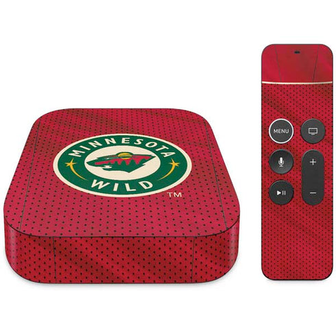 NHL Minnesota Wild Home Jersey Apple TV Skin
